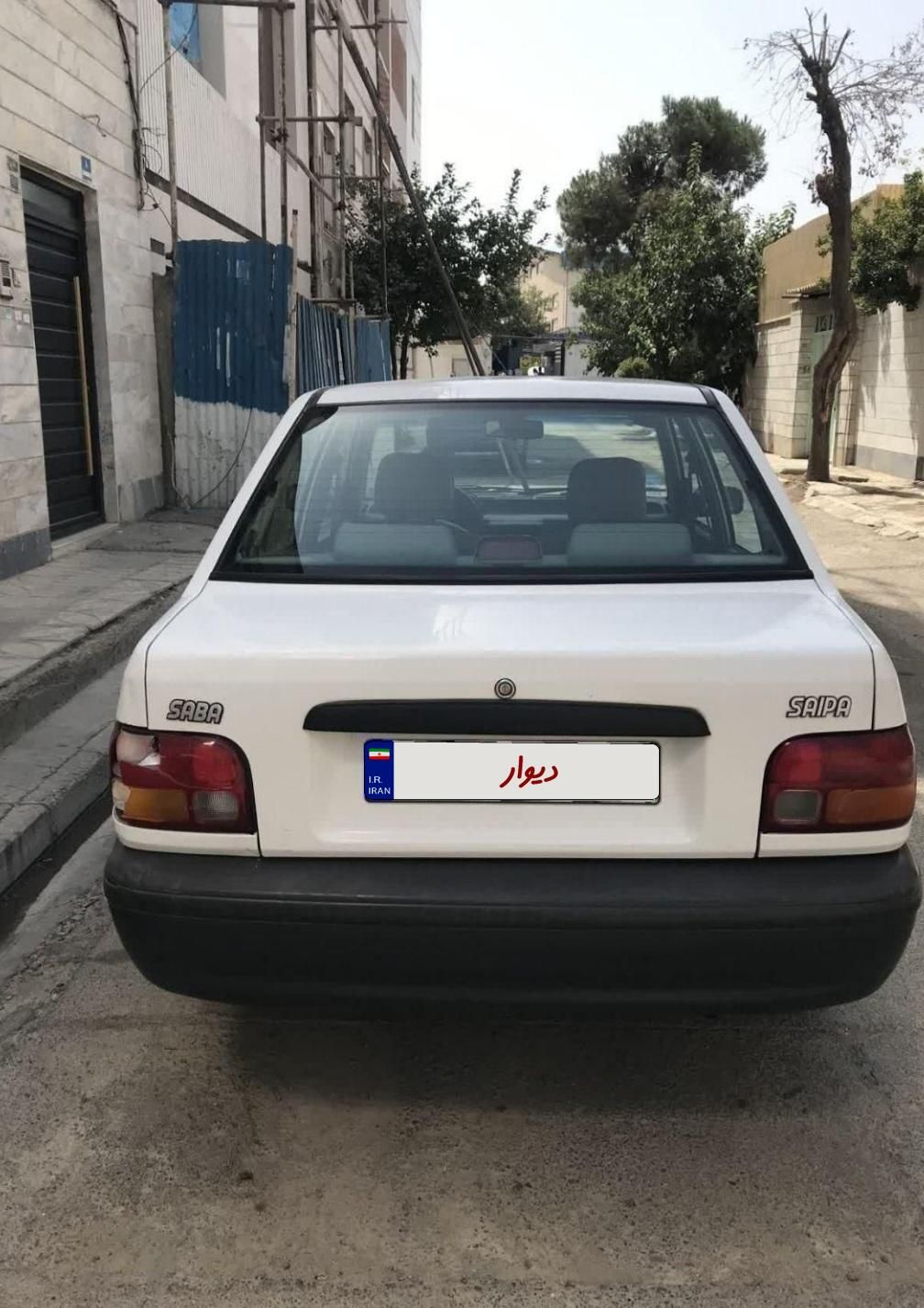 پراید صبا بنزینی - 1386
