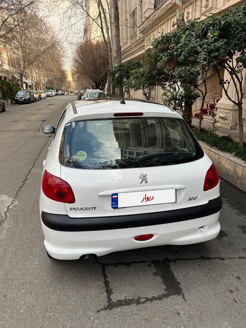 پژو 206 تیپ 3 - 1402