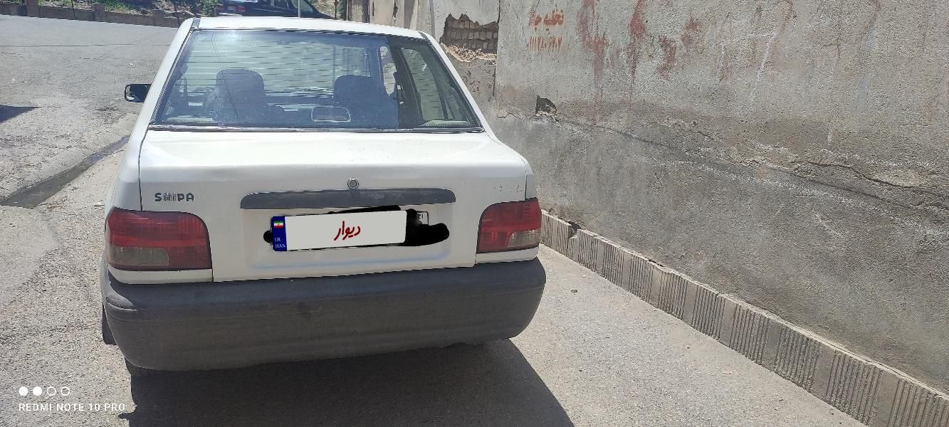 پراید صبا بنزینی - 1387