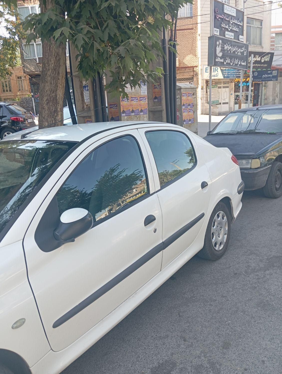 پژو ۲۰۶ صندوق دار v8 - 1396