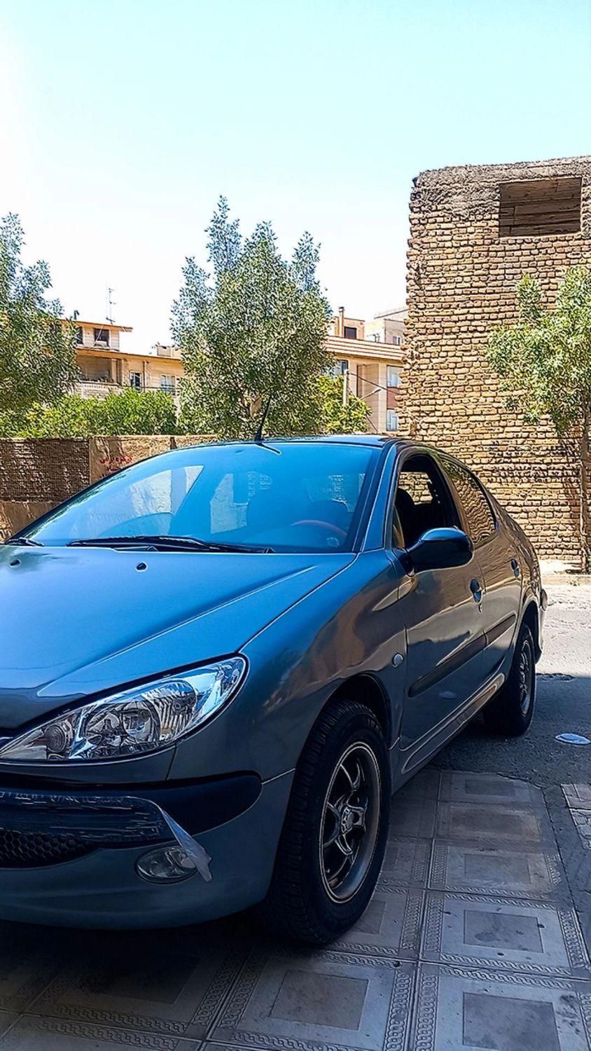 پژو ۲۰۶ صندوق دار v8 - 1390
