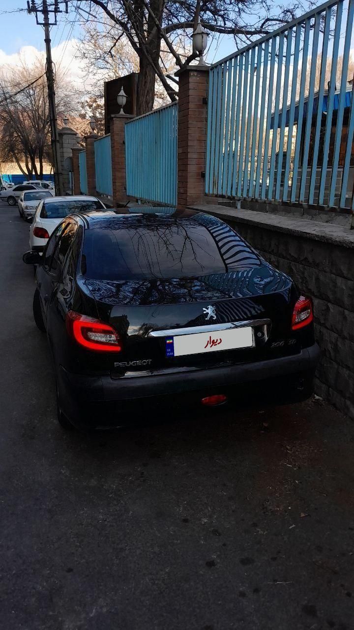 پژو ۲۰۶ صندوق دار v2 - 1388