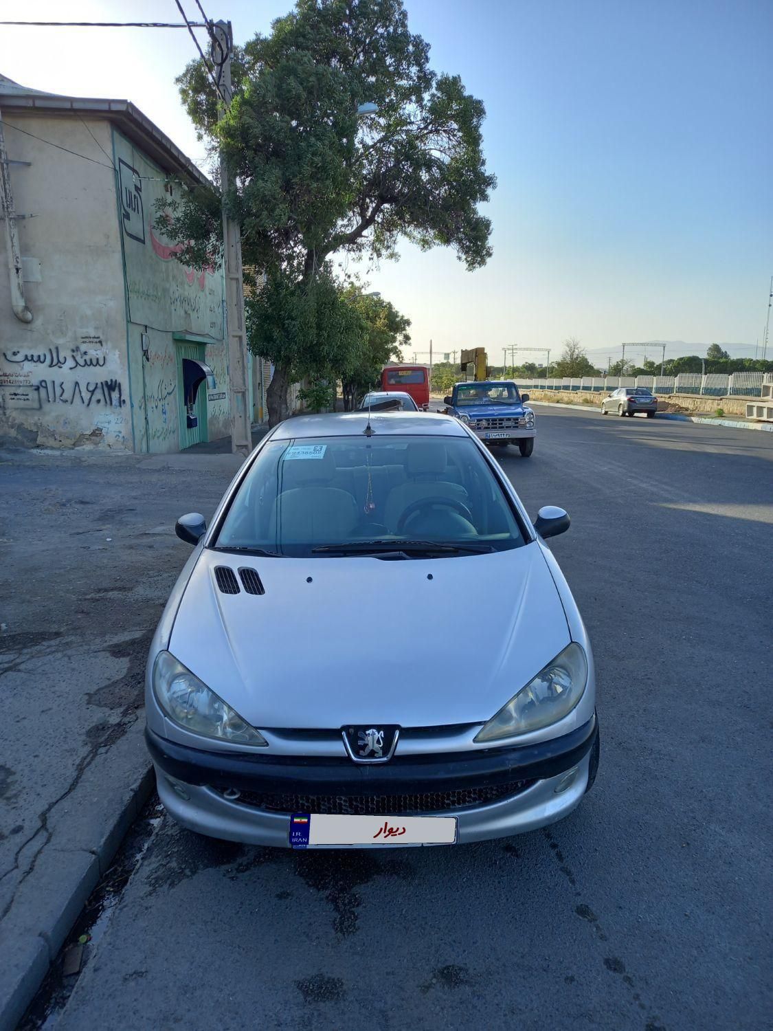 پژو ۲۰۶ صندوق دار v8 - 1387
