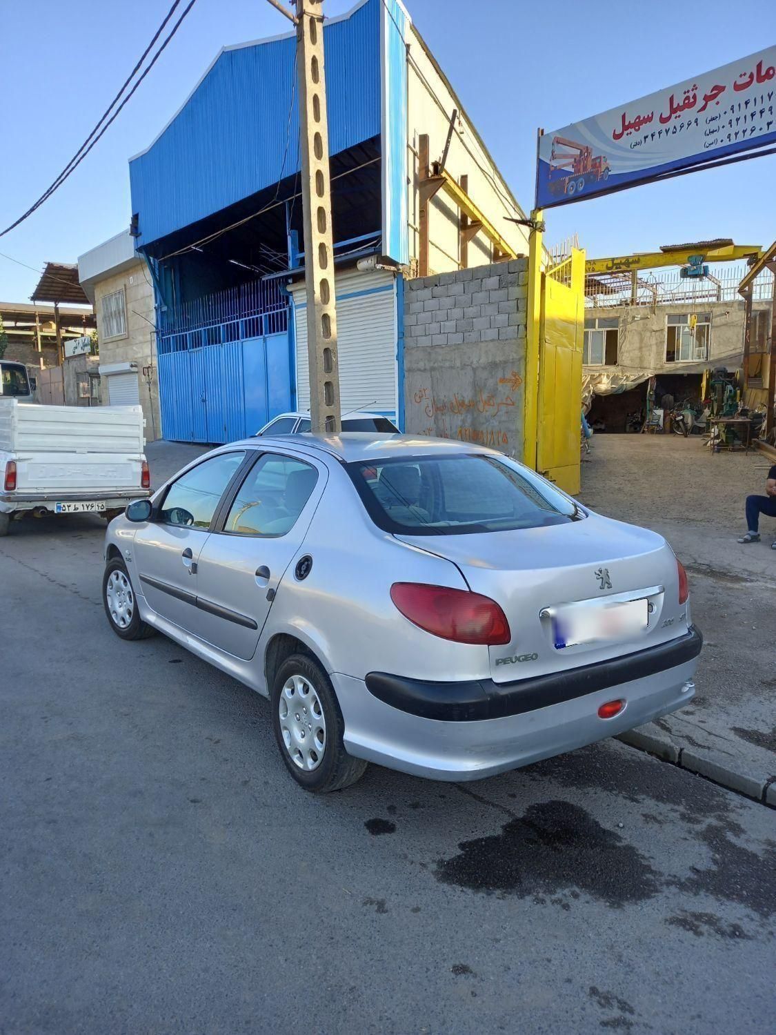 پژو ۲۰۶ صندوق دار v8 - 1387