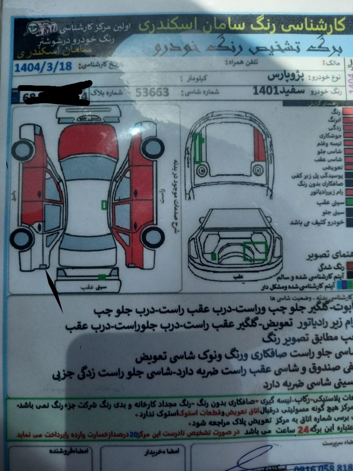 پژو پارس XU7P - 1401
