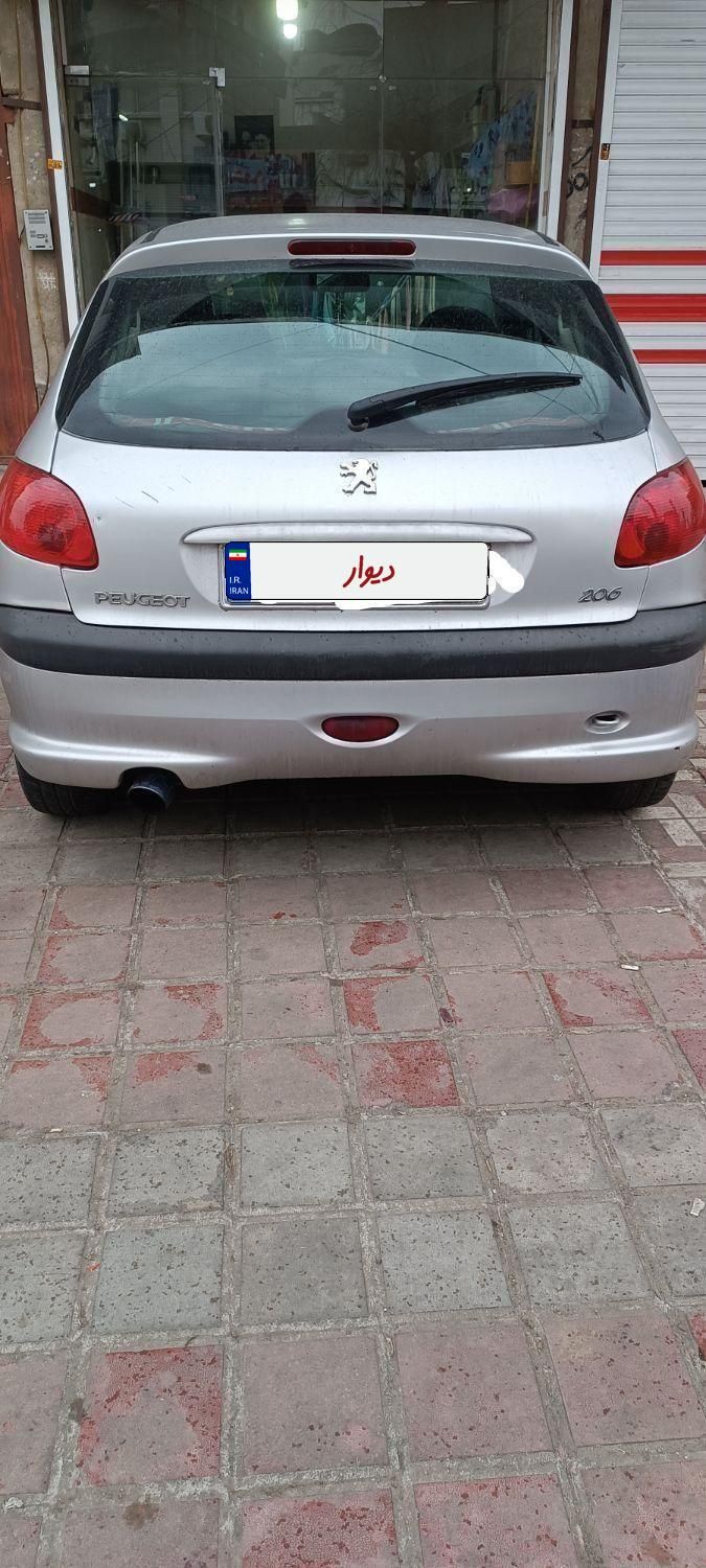 پژو 206 تیپ 2 - 1384