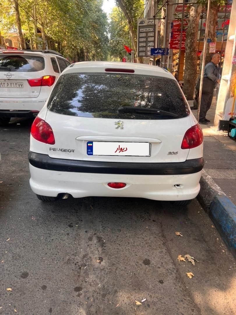 پژو 206 تیپ 3 - 1396