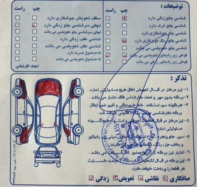پژو پارس ELX-XU7P سفارشی - 1392