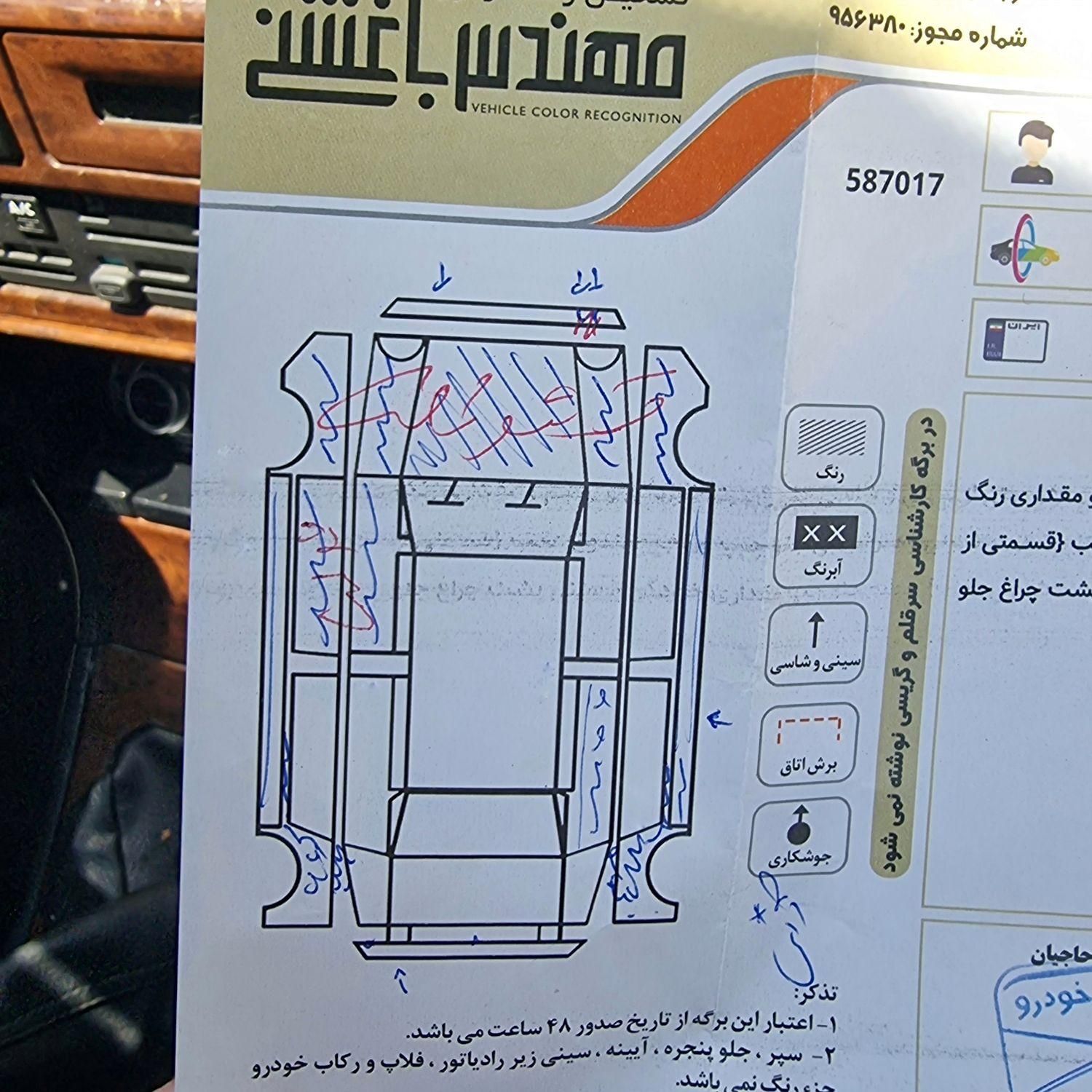 پژو پارس XU7ساده - 1382