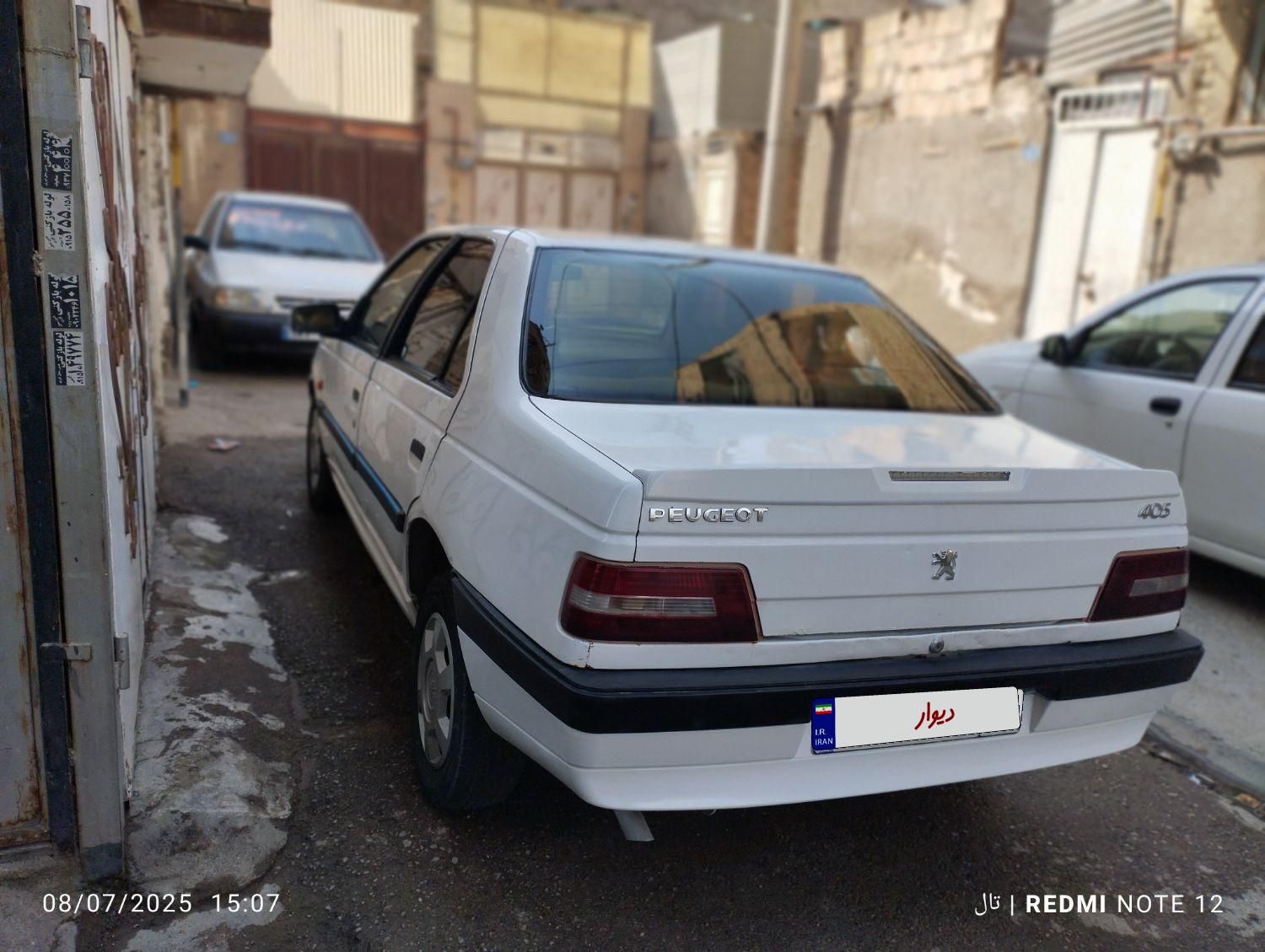 پژو 405 SLX بنزینی TU5 - 1390
