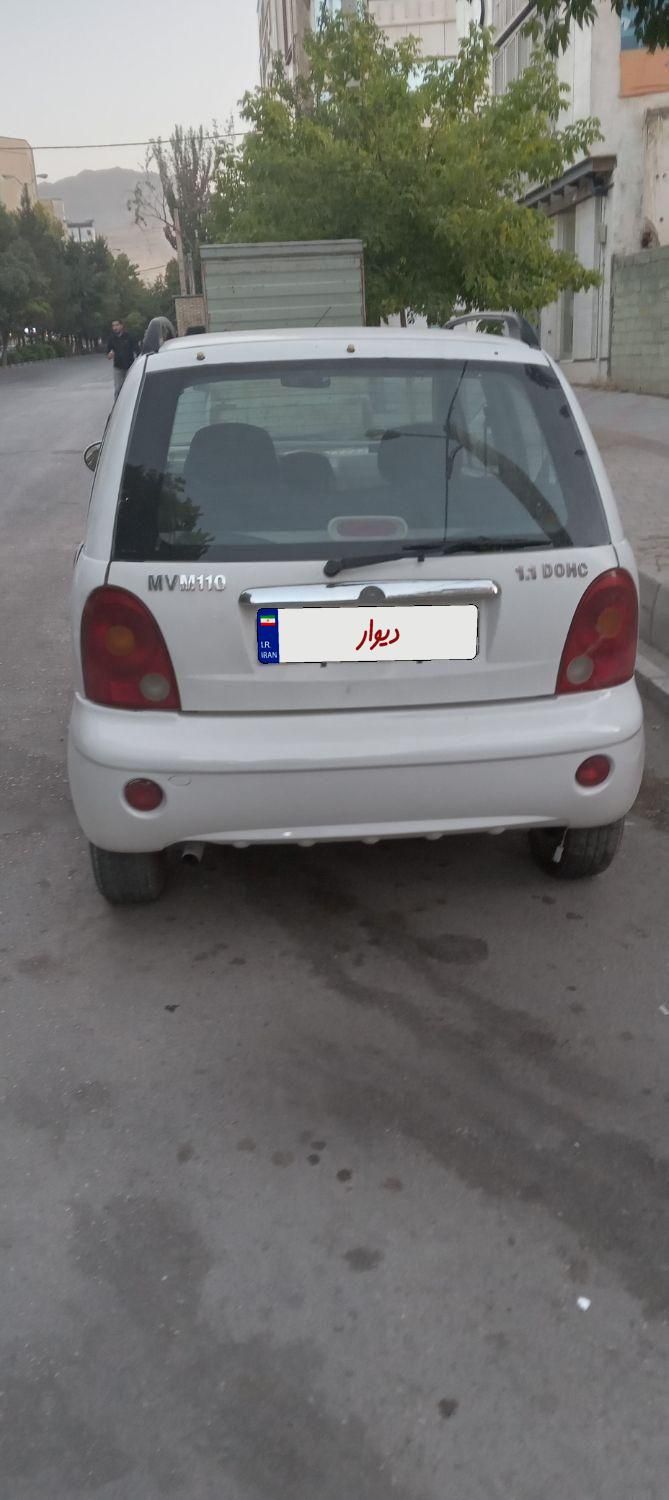 ام وی ام 110 چهار سیلندر دنده ای - 1390