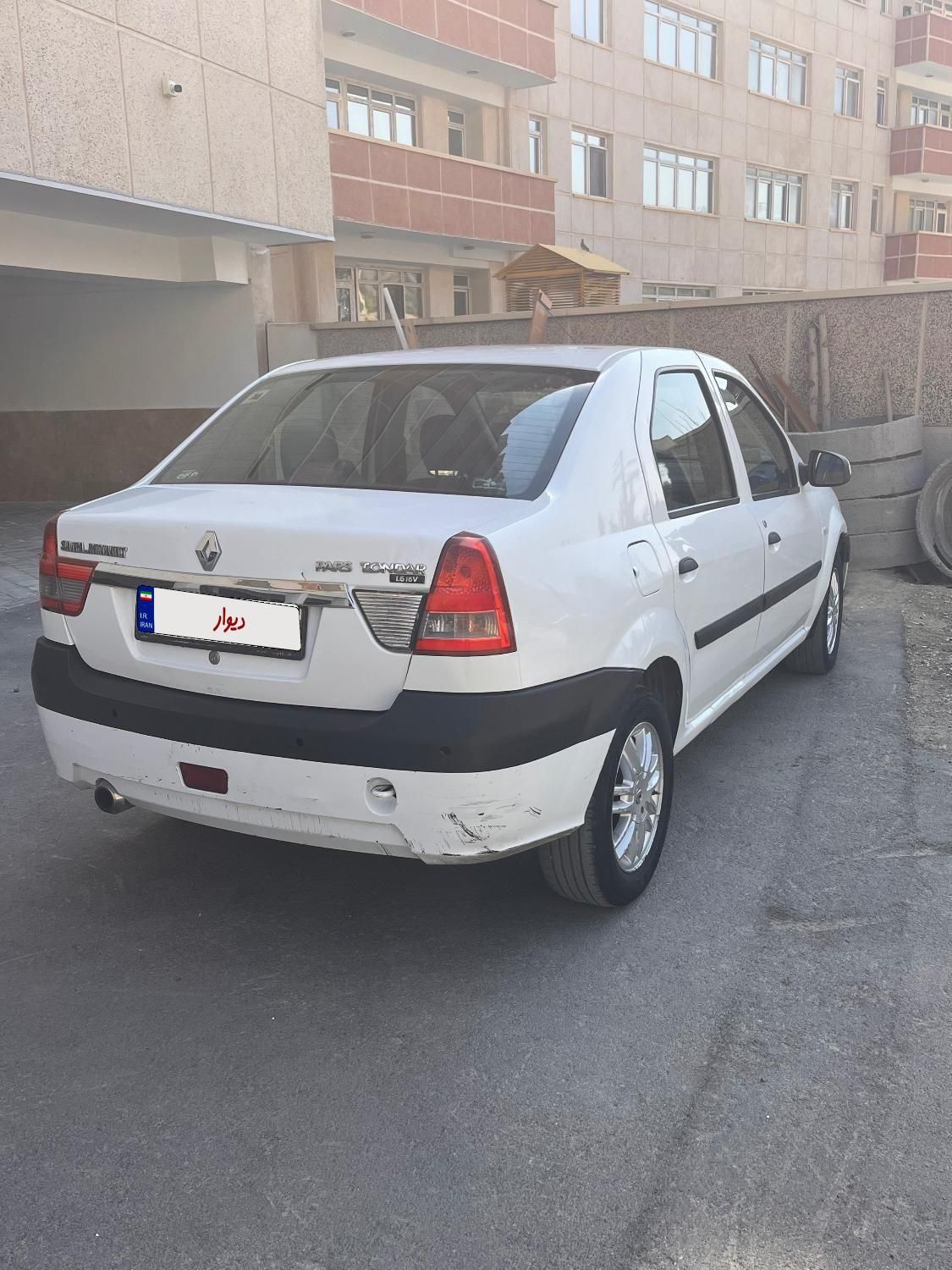رنو پارس تندر گیربکس JHQ + مولتی مدیا - 1393