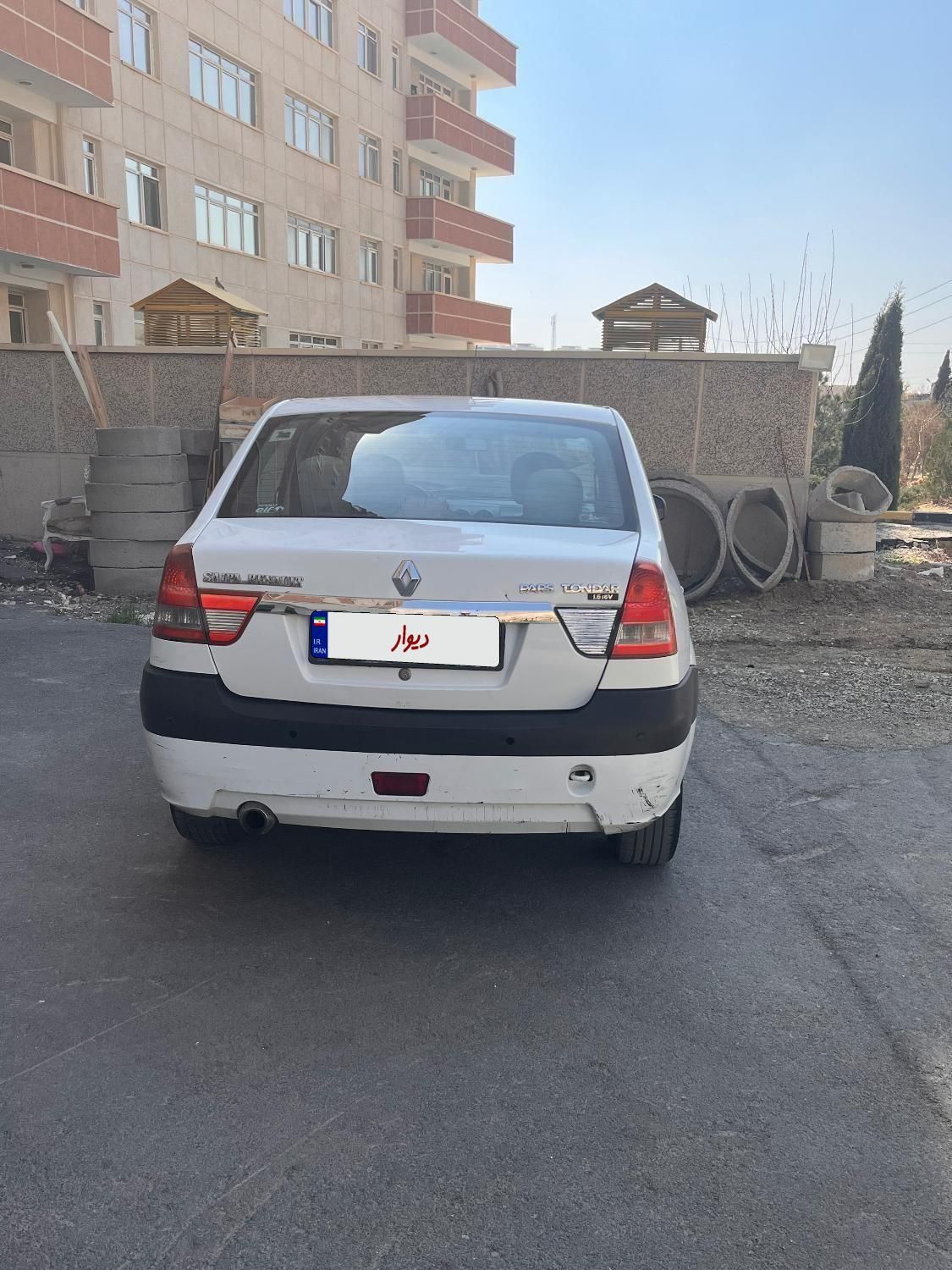 رنو پارس تندر گیربکس JHQ + مولتی مدیا - 1393