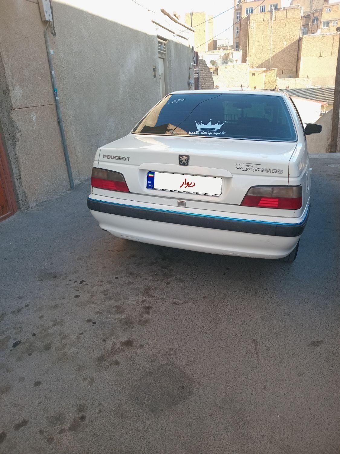 پژو پارس دوگانه سوز - 1389