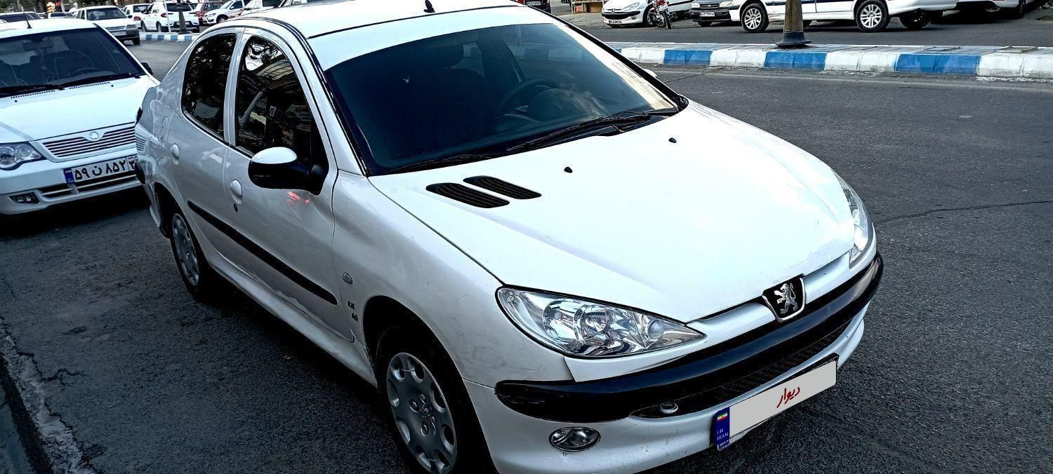 پژو ۲۰۶ صندوق دار v8 - 1389