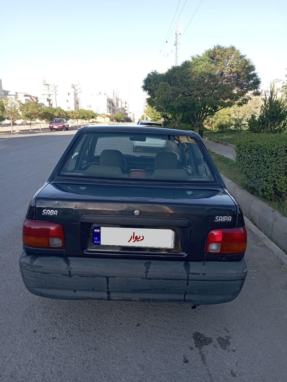 پراید صبا بنزینی - 1387