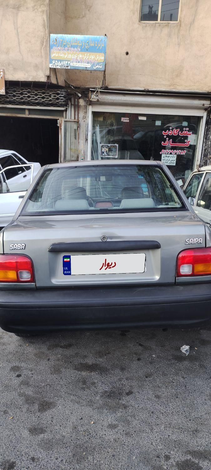 پراید صبا بنزینی - 1386