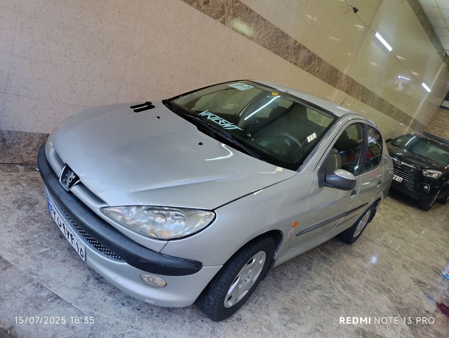 پژو ۲۰۶ صندوق دار v8 - 1386