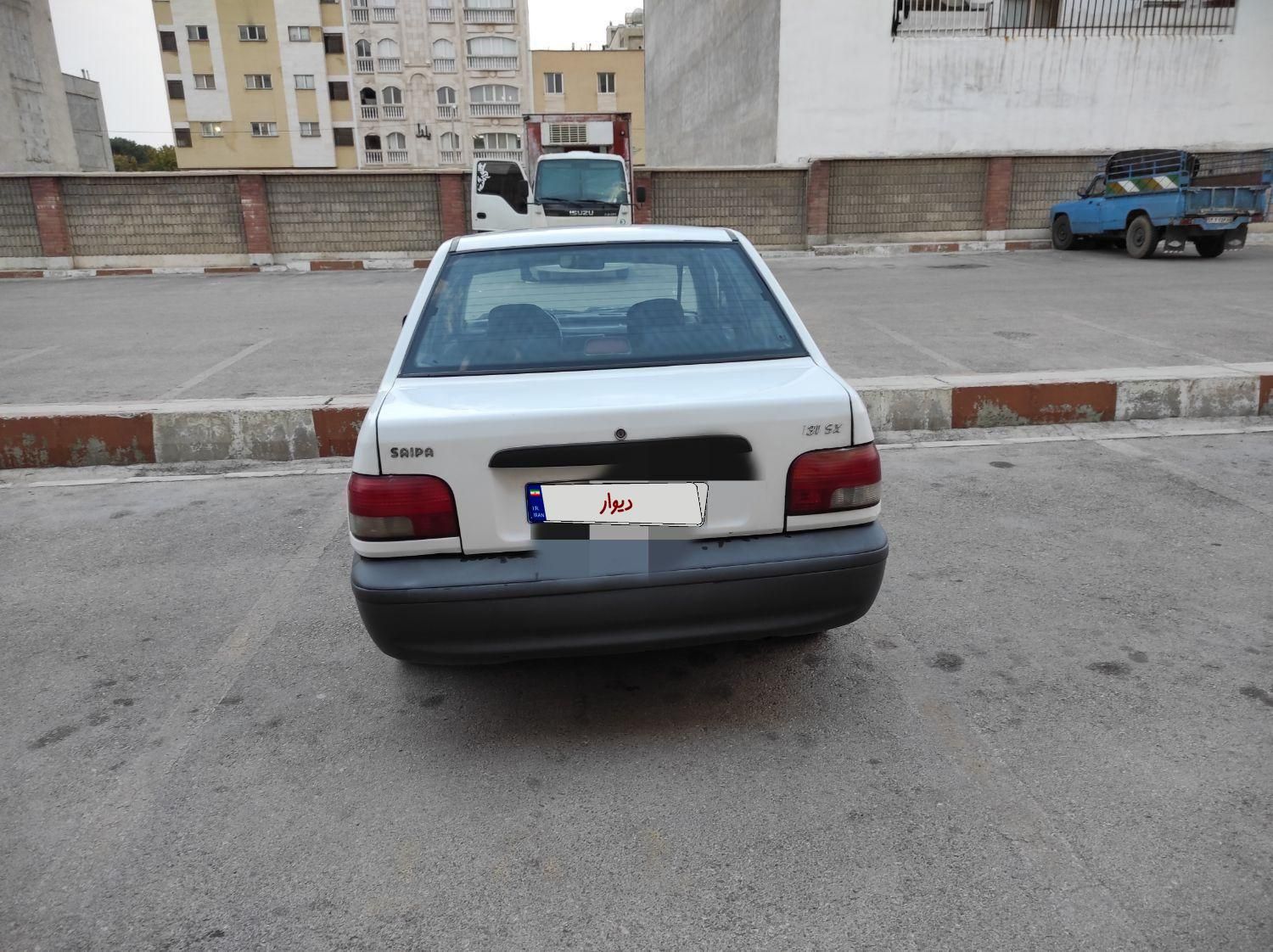 پراید صبا بنزینی - 1386