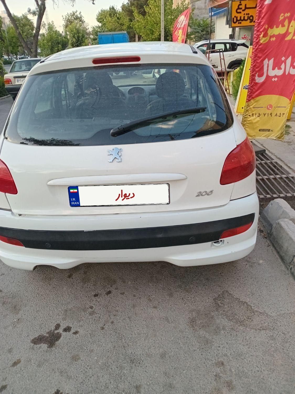 پژو 206 تیپ 2 - 1388