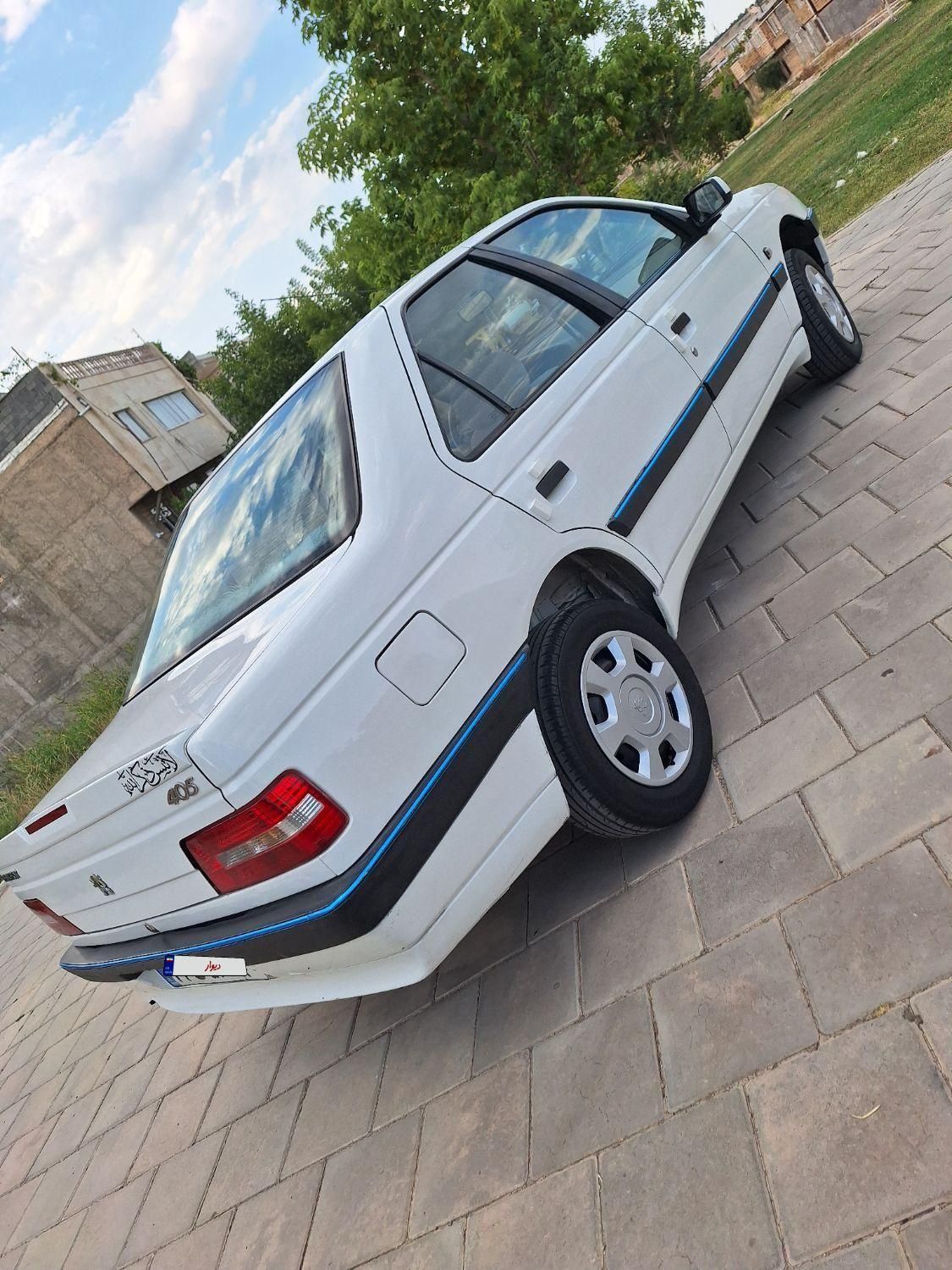 پژو 405 SLX بنزینی  XU7 - 1389