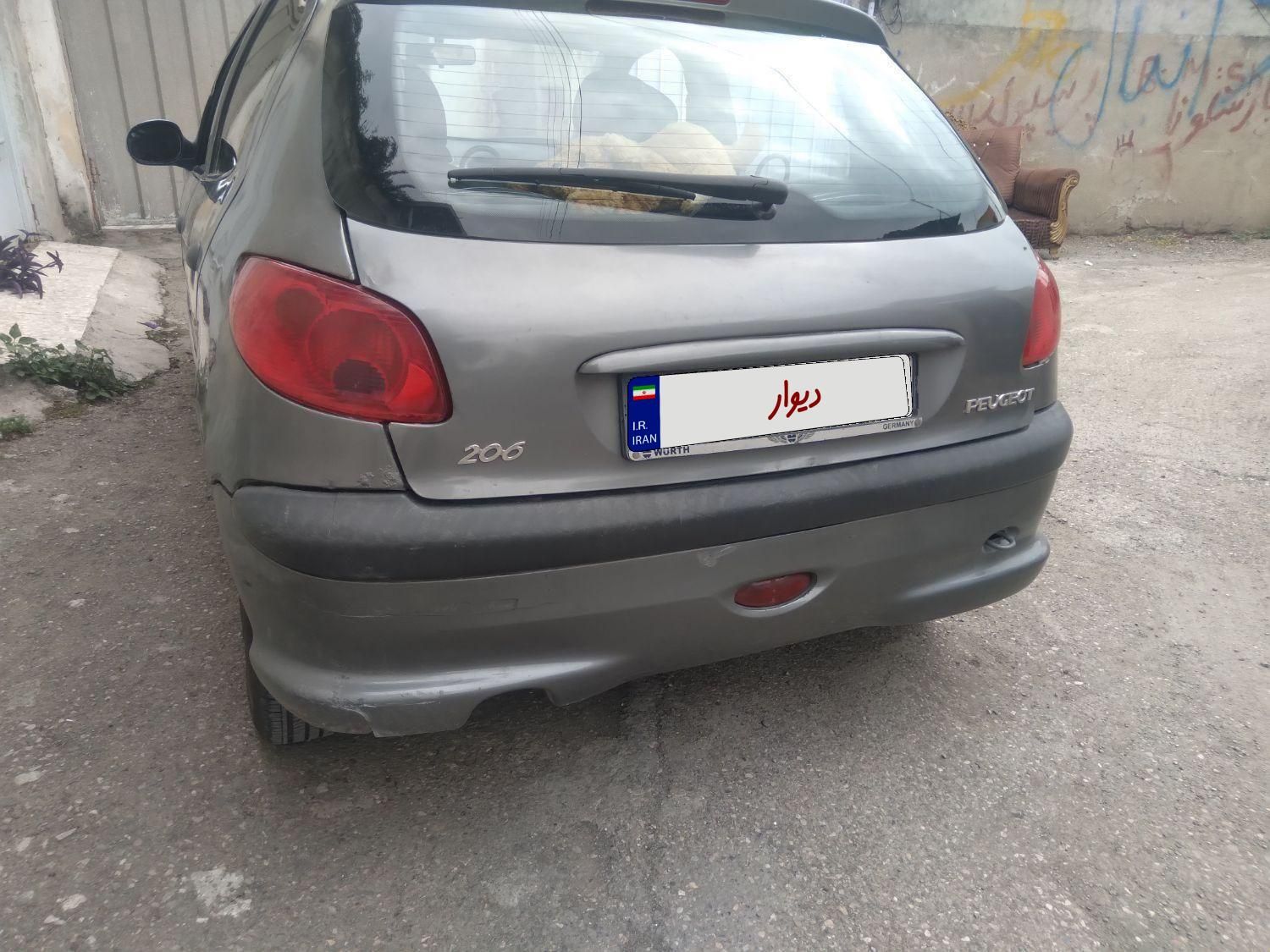 پژو 206 تیپ 2 - 1386