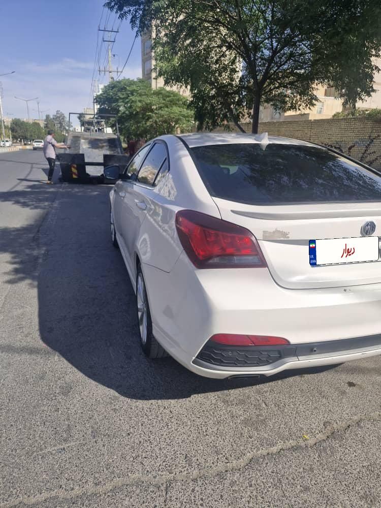 ام جی 6 لیفت بک GT فیس جدید - 2015