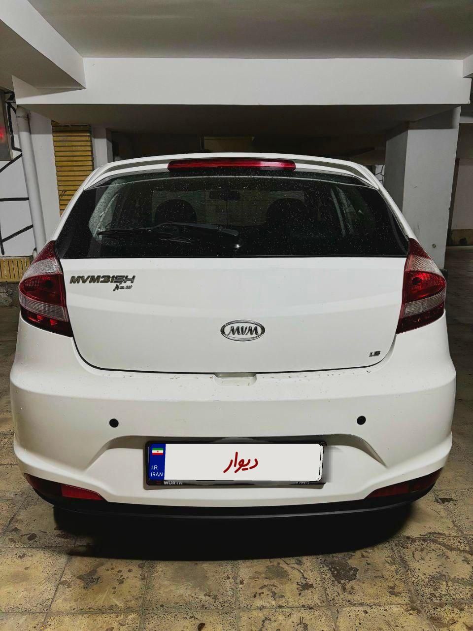 ام وی ام 315 هاچ بک ساده دنده ای - 1395