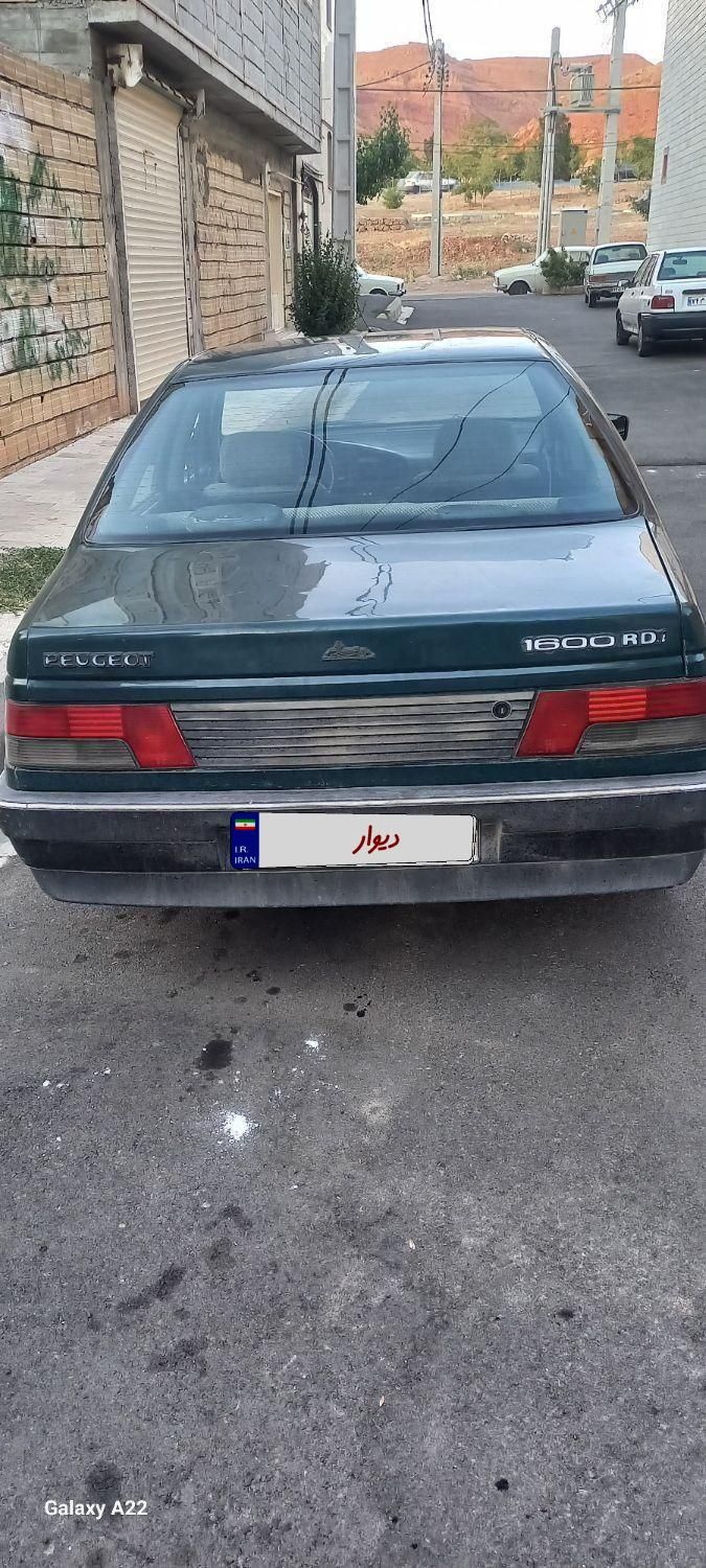 پژو آردی دوگانه سوز CNG - 1382