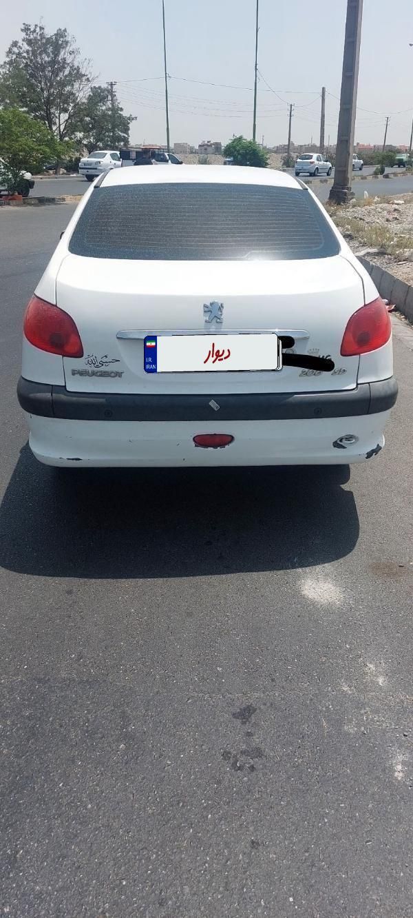 پژو ۲۰۶ صندوق دار v8 - 1395