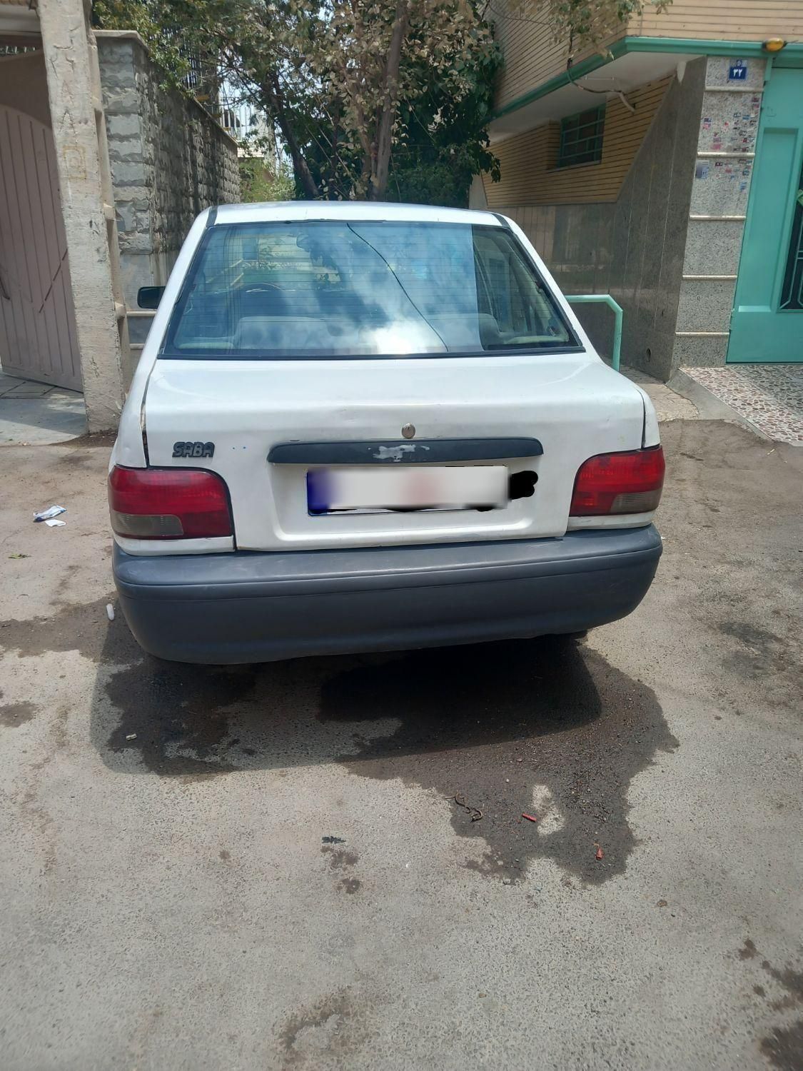 پراید صبا بنزینی - 1382