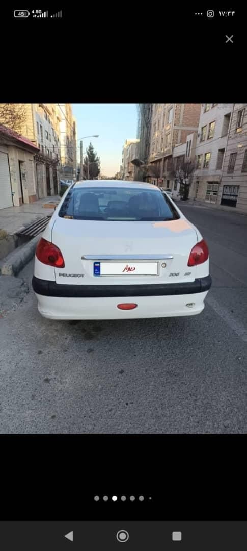 پژو ۲۰۶ صندوق دار v8 - 1394