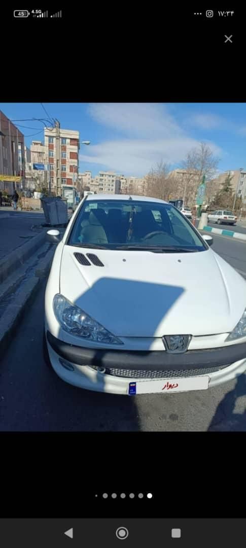 پژو ۲۰۶ صندوق دار v8 - 1394