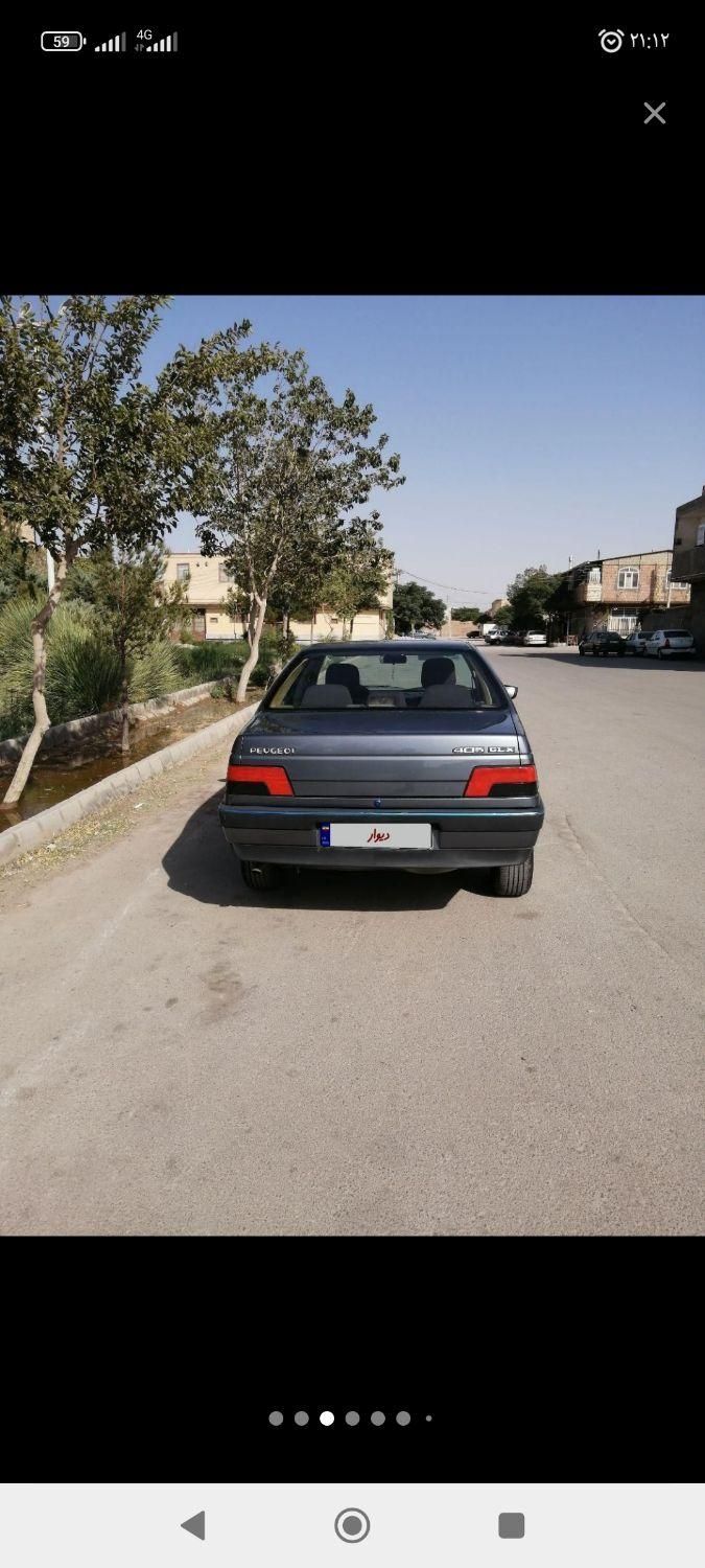 پژو 405 GLX - دوگانه سوز - 1396