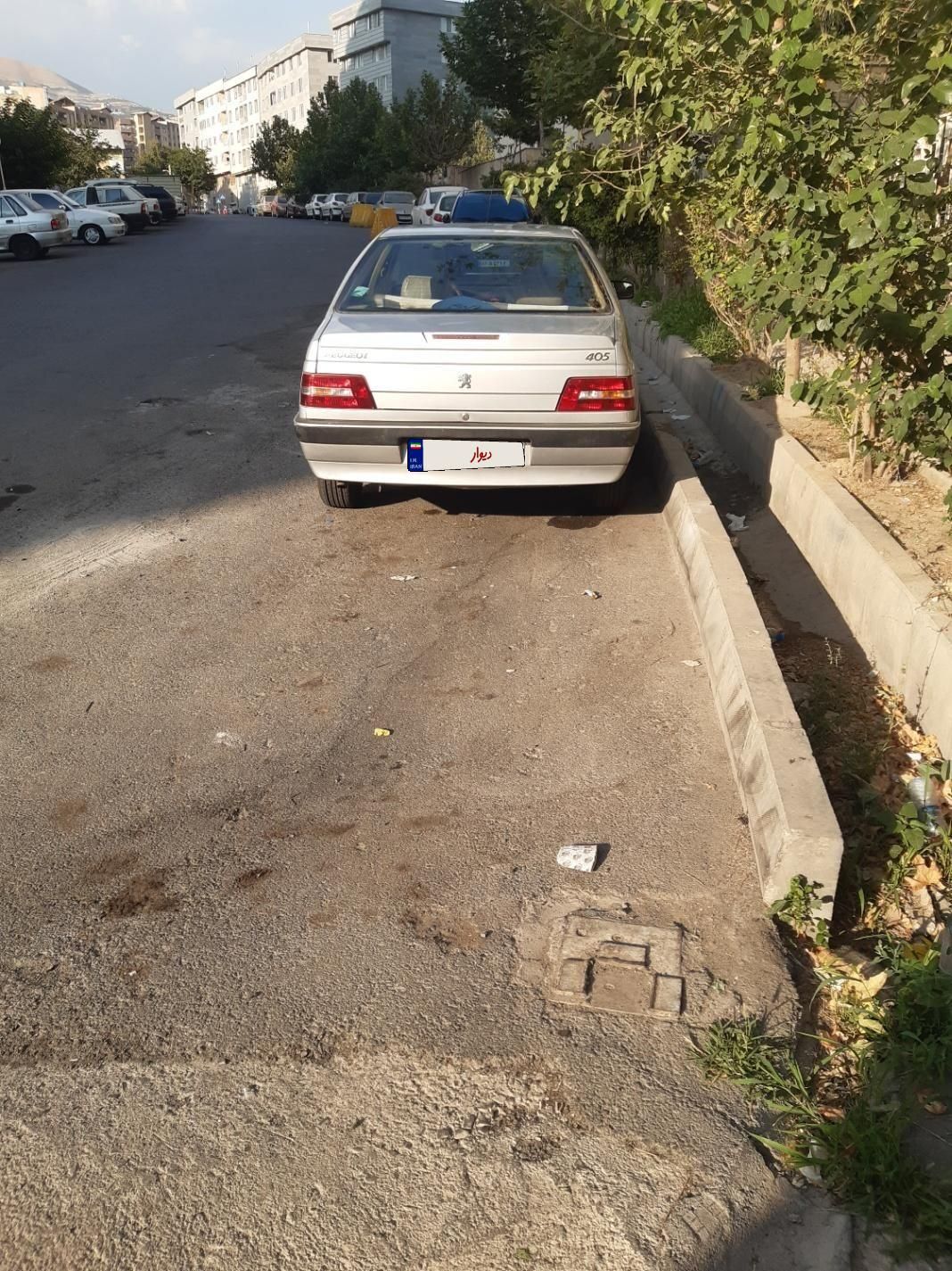 پژو 405 SLX بنزینی  XU7 - 1389