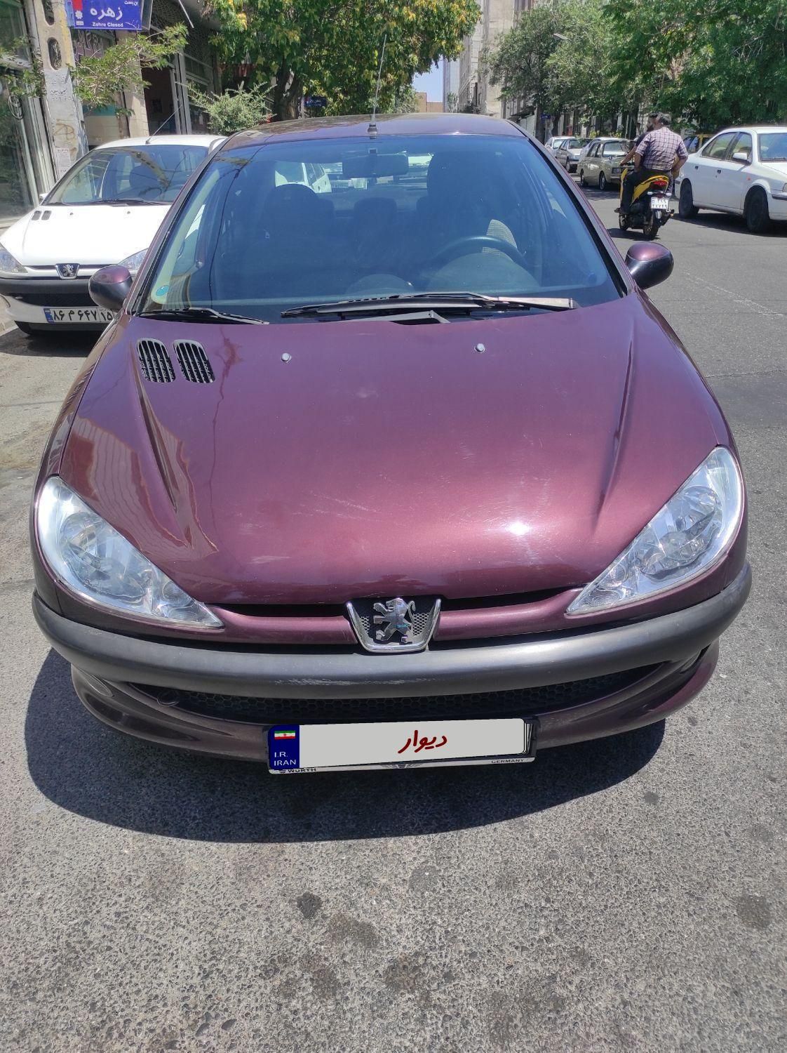 پژو ۲۰۶ صندوق دار v8 - 1395