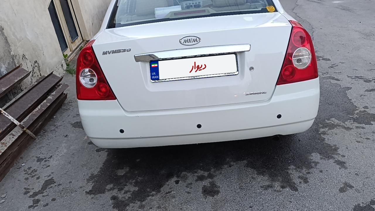 ام وی ام 530 دنده ای - 1395