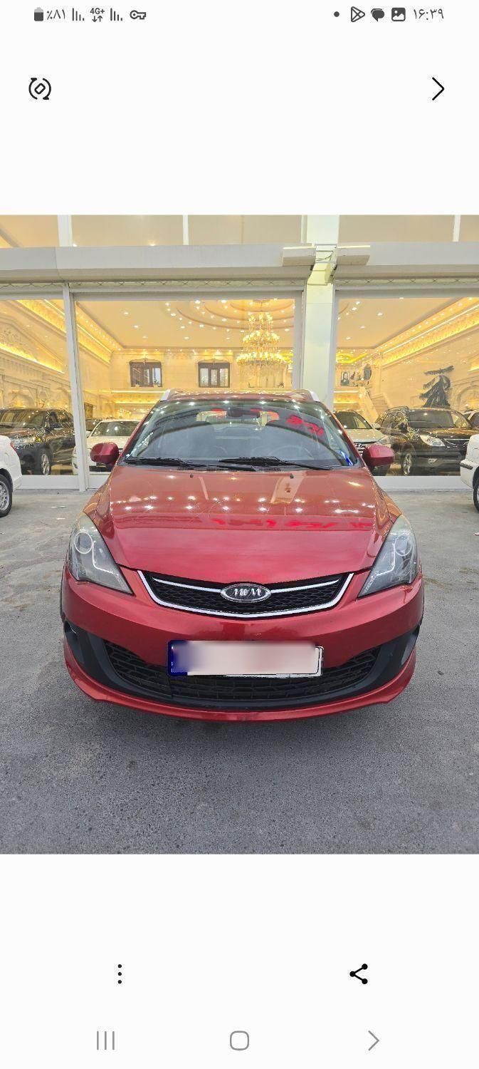 ام وی ام 315 هاچ بک اسپرت اکسلنت - 1396
