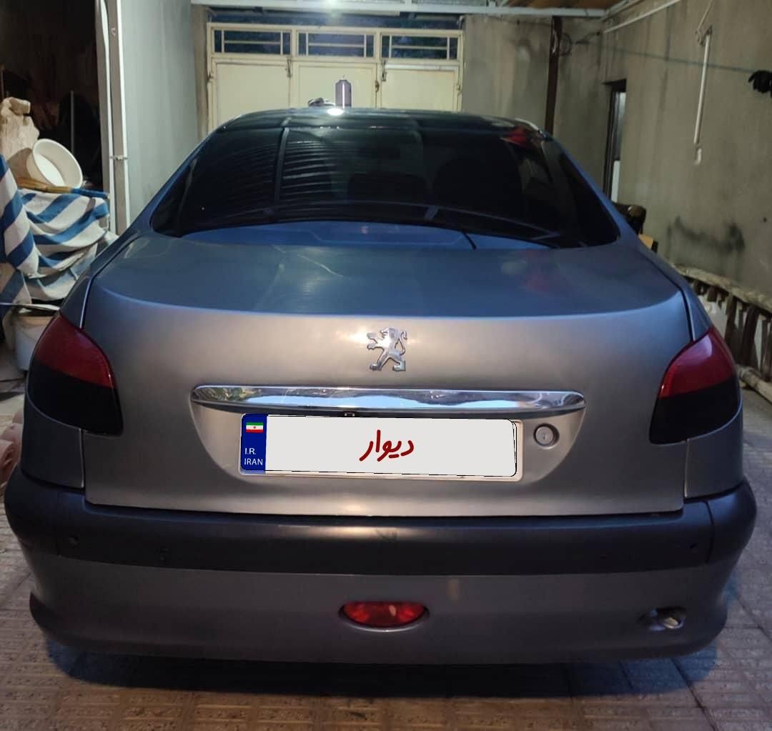 پژو ۲۰۶ صندوق دار v8 - 1388