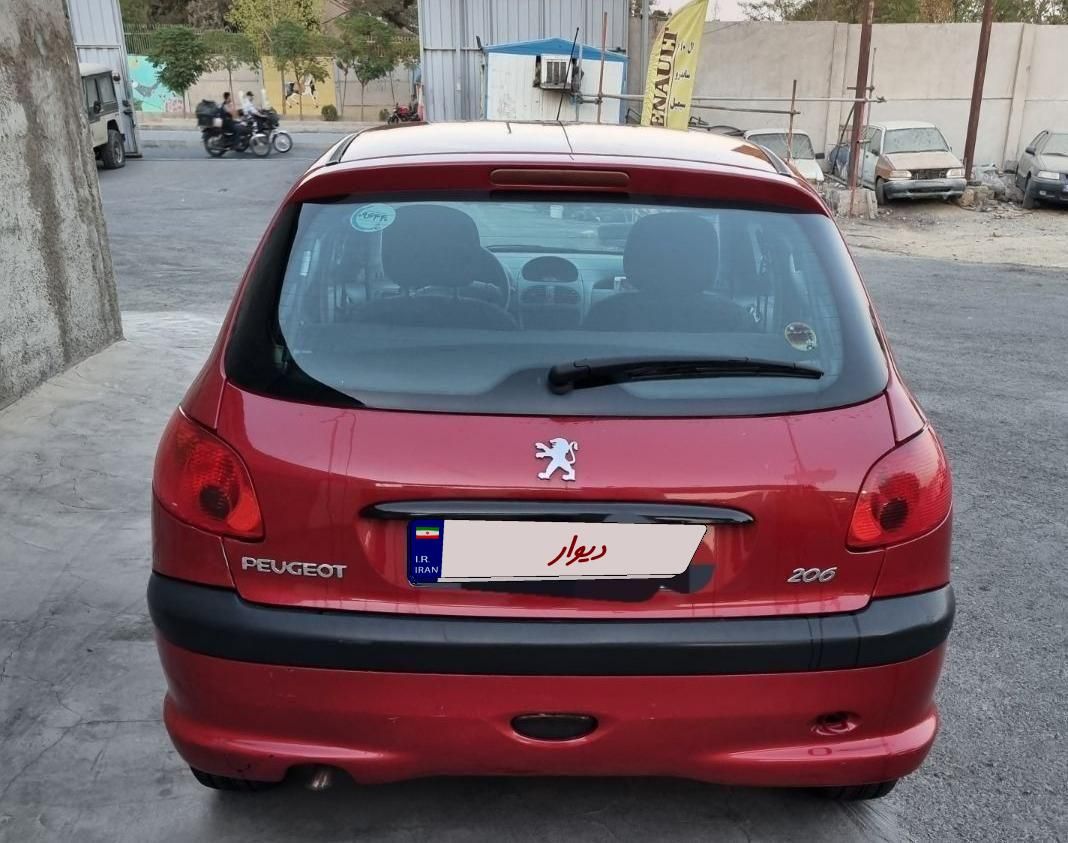 پژو 206 تیپ 2 - 1391