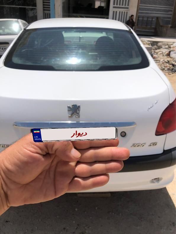 پژو ۲۰۶ صندوق دار v8 - 1390