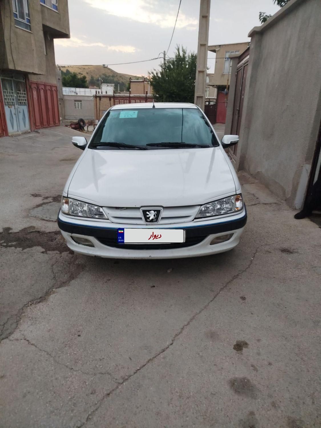 پژو پارس دوگانه سوز - 1386