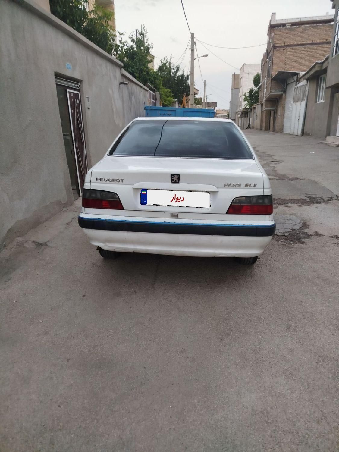 پژو پارس دوگانه سوز - 1386
