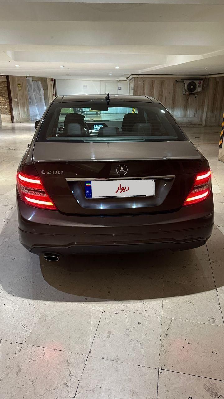 بنز C 200 - 2014