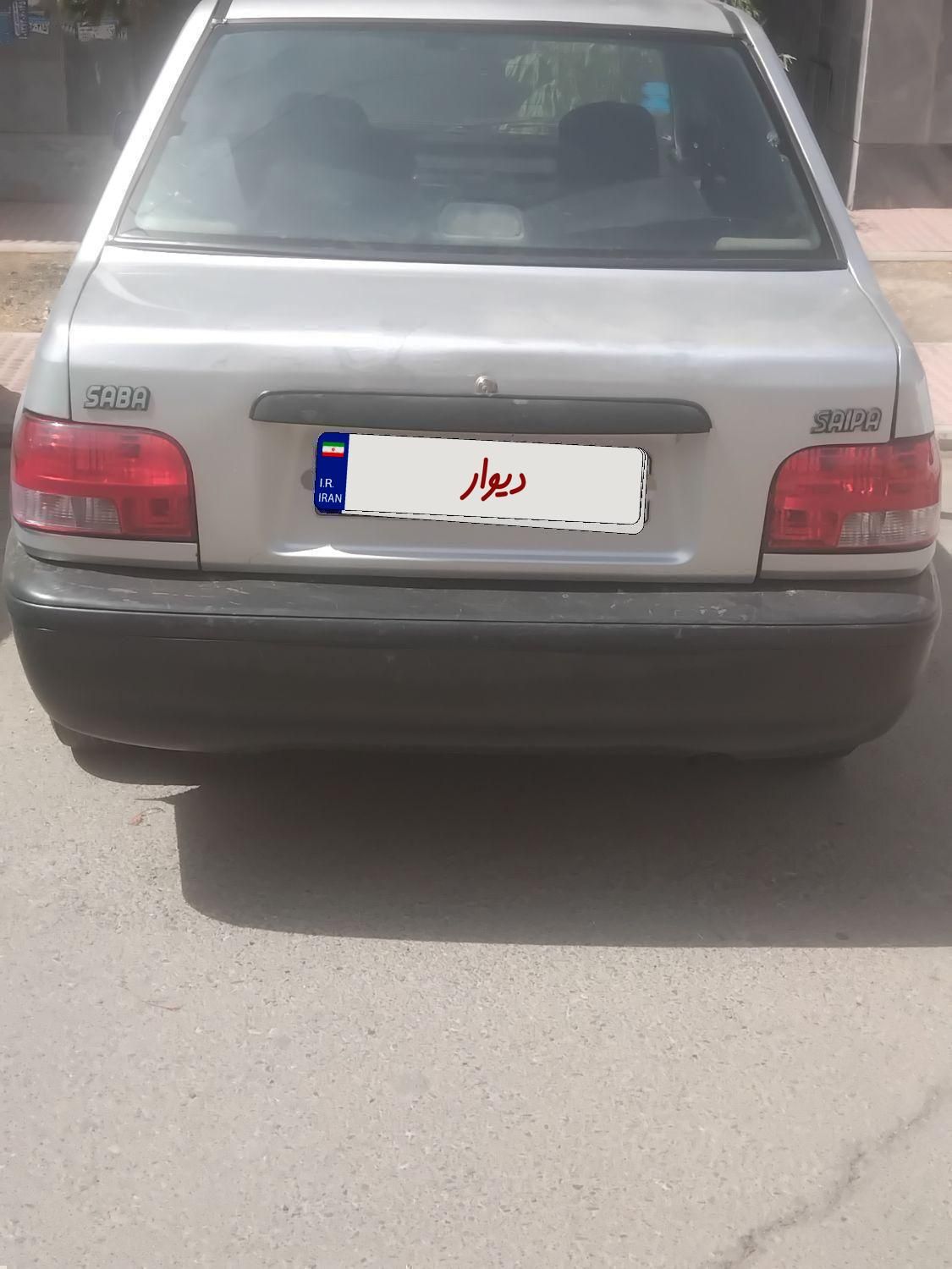 پراید صبا بنزینی - 1386