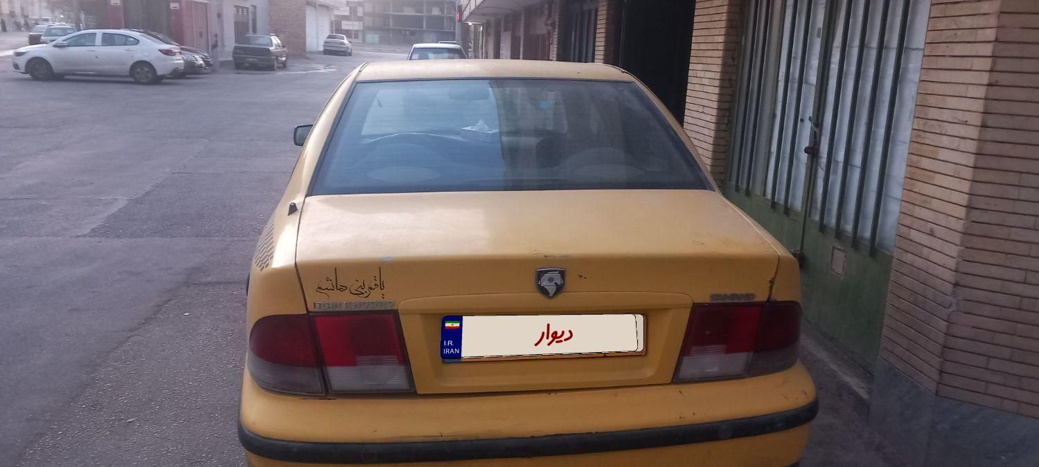 سمند X7 دوگانه سوز - 1386