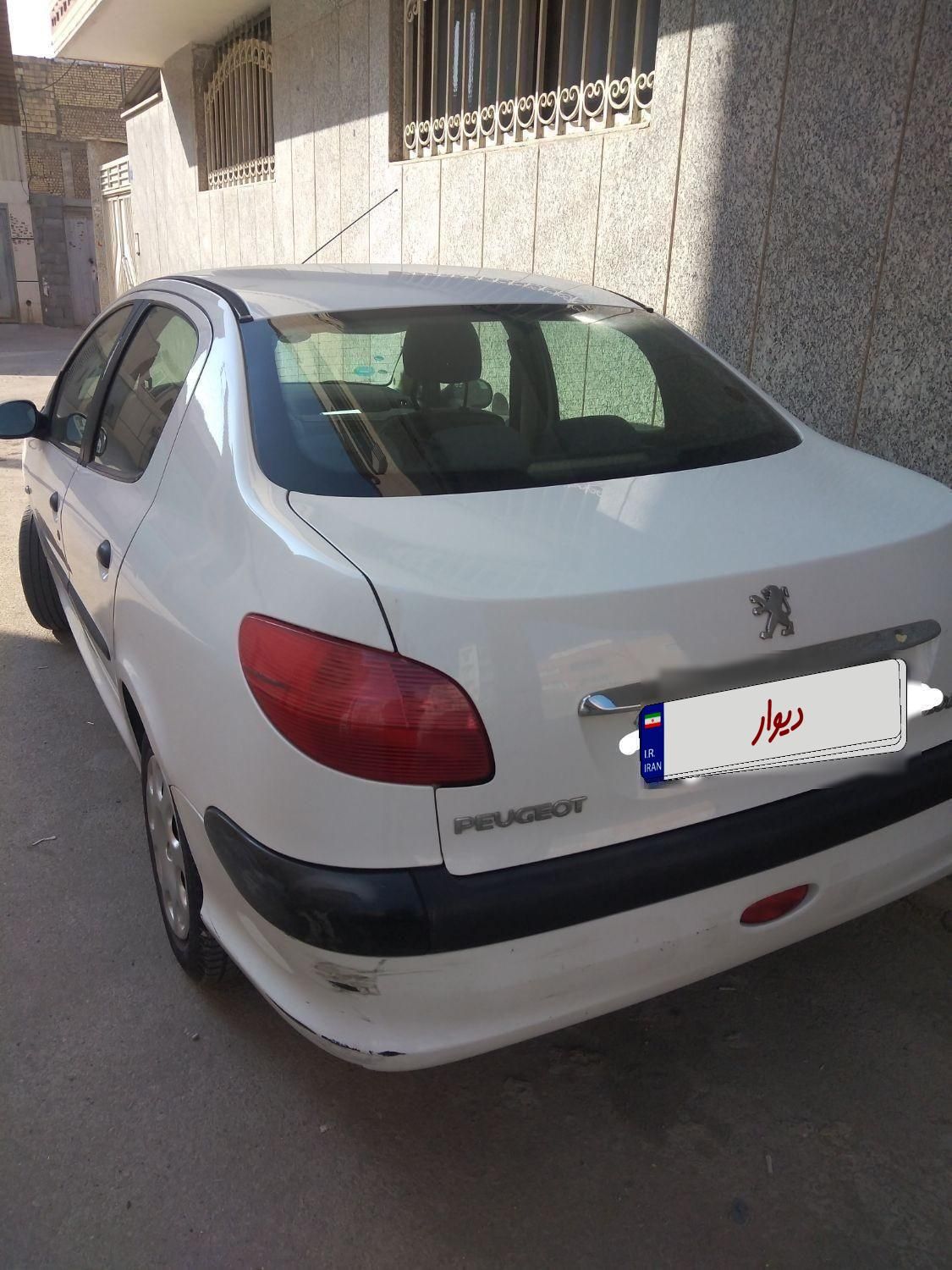 پژو ۲۰۶ صندوق دار v8 - 1388