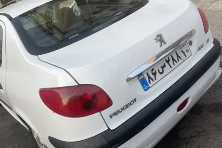 پژو ۲۰۶ صندوق دار v8 - 1394