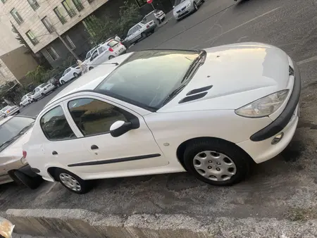 پژو ۲۰۶ صندوق دار v8 - 1394