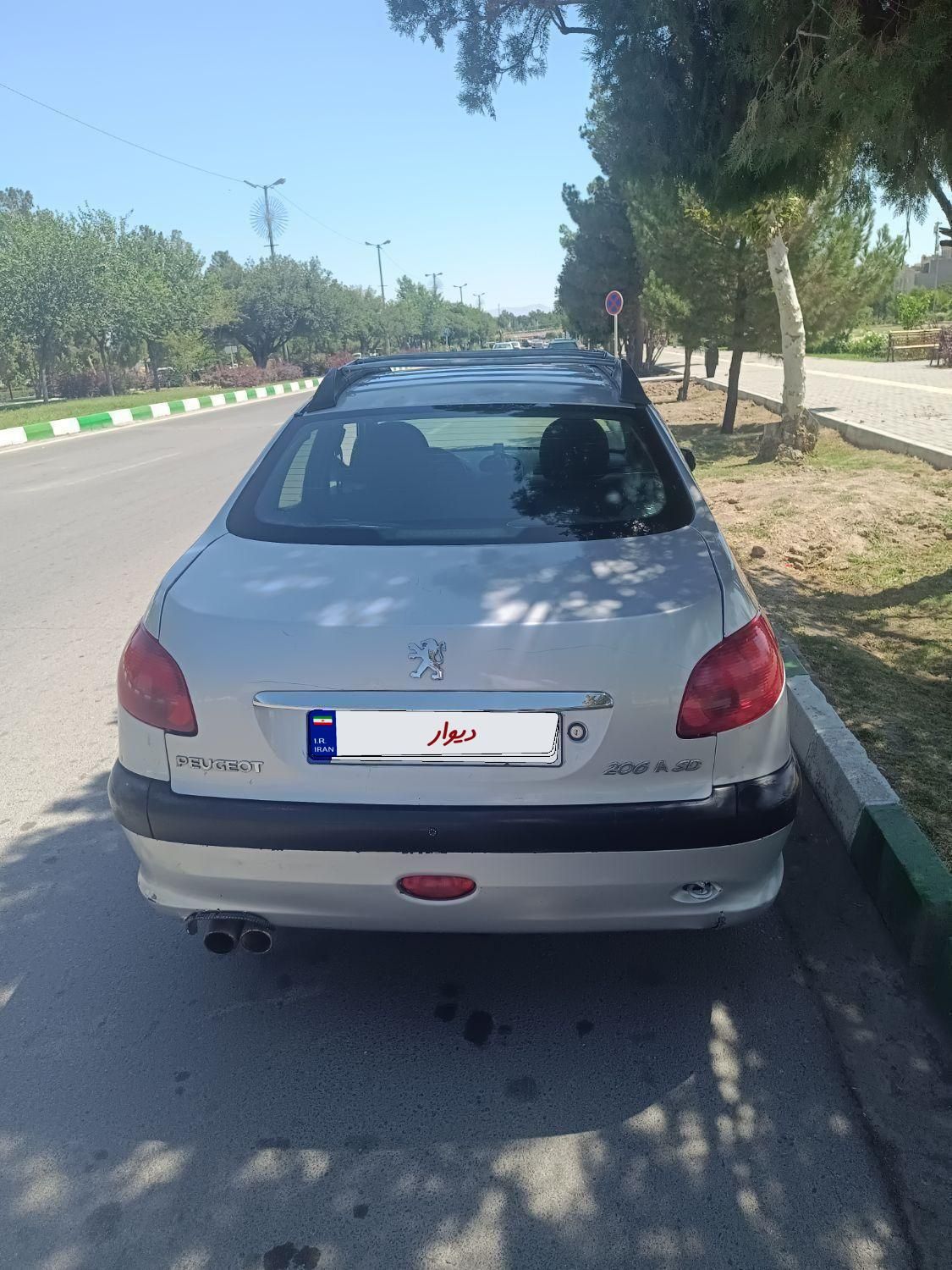پژو ۲۰۶ صندوق دار v9 - 1386